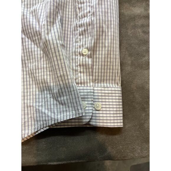 Simply Southern Shirt MENS 2XL XXL Long Sleeve Button Down gray/White‎ - Picture 2 of 6